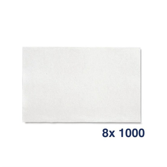 Serviette blanche pour distributeur tork db465 - carton de 8000 pièces