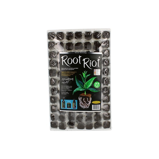 Root riot plateau de 77 bouchons de bouturage