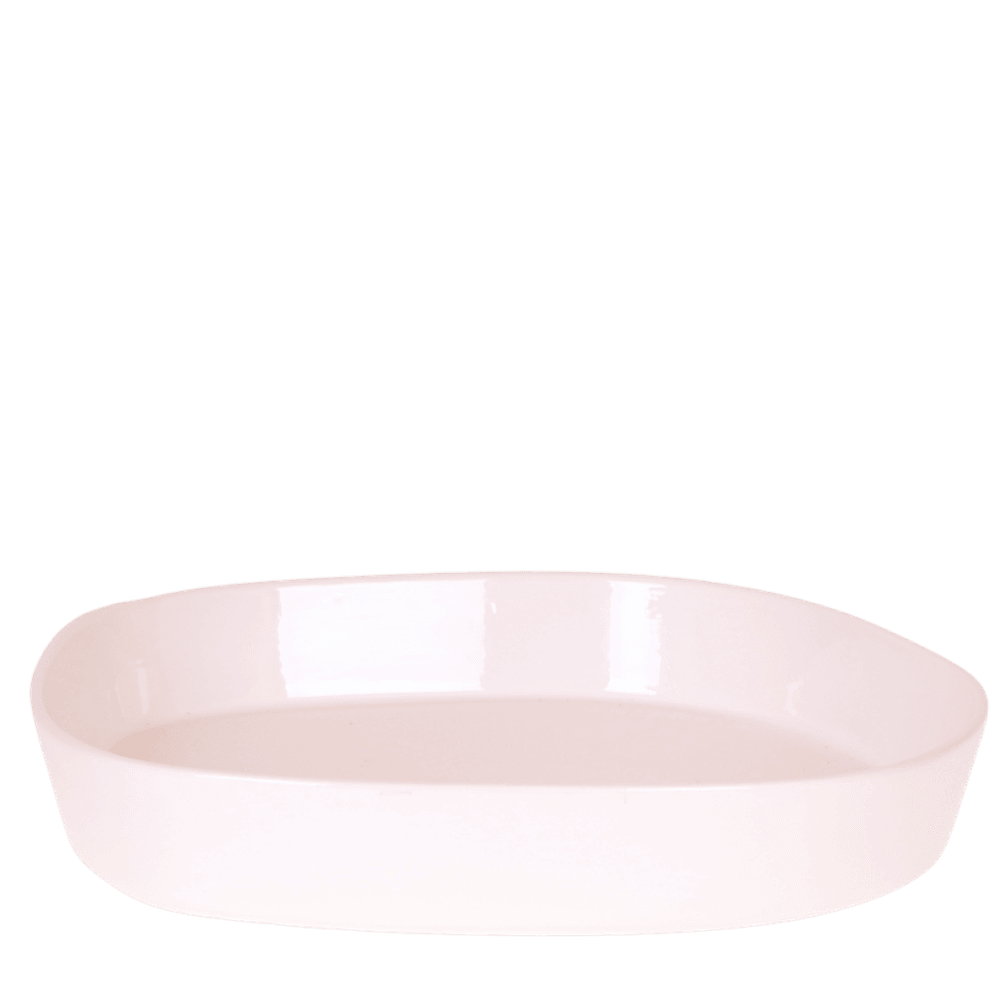 Plateau rond organic blanc cassé - ø30 cm