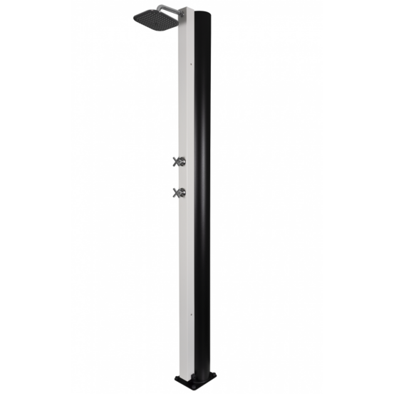 Douche de piscine solaire blanche 40l