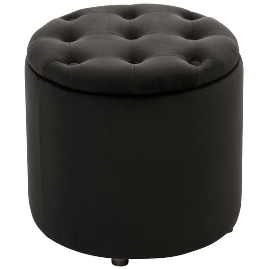 Tabouret pantin en velours