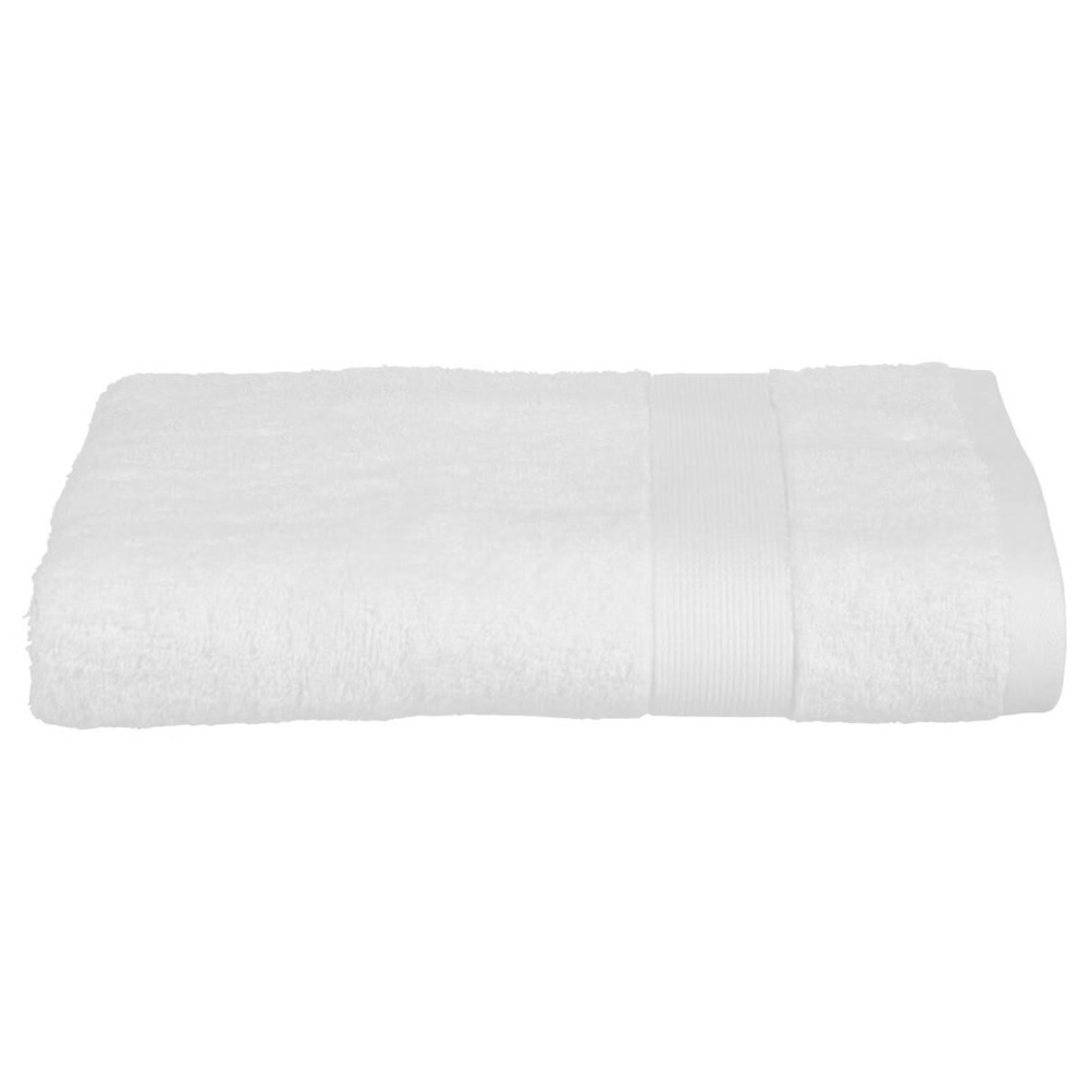 Serviette ou drap de douche 70 x 130 cm couleur moderne blanc