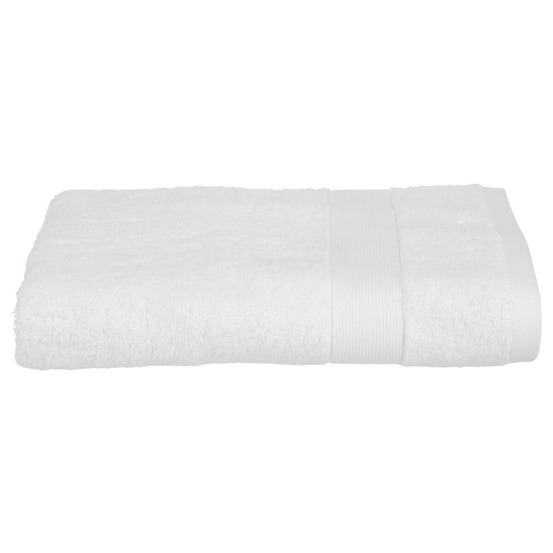 Serviette ou drap de douche 70 x 130 cm couleur moderne blanc