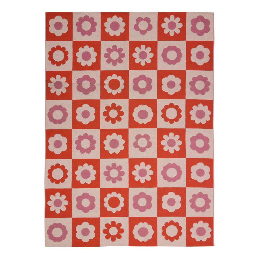 Tapis d'extérieur cha cha pop 160x230cm rose