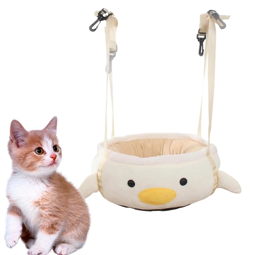 Hamac pour chat en forme de poulet-peut être posé à plat ou suspendu