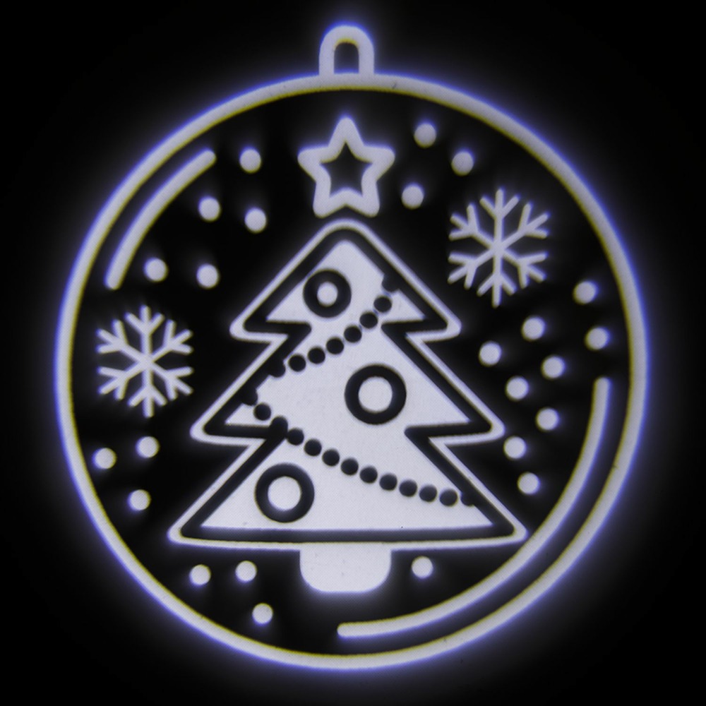 Projecteur led décoration de noël - 2 m de projection - boule de noël