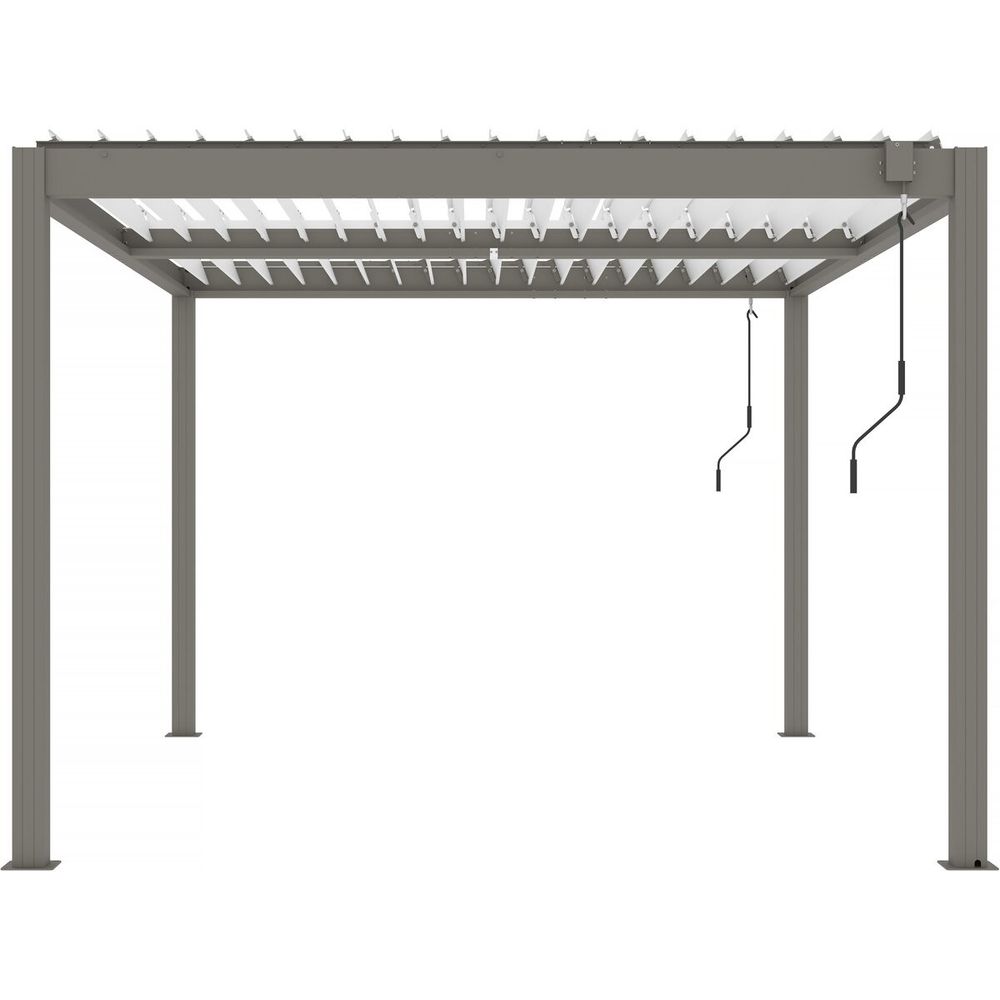 Pergola bioclimatique avec led 