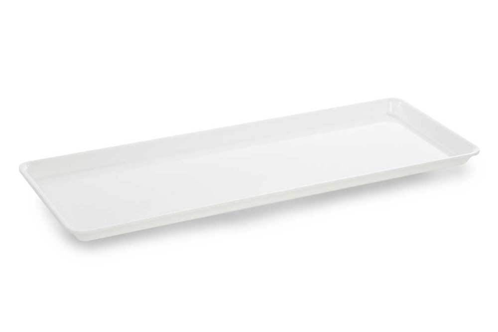 Plateau en plexiglas gastronorme gn 2/5 530x210x17mm blanc - matériel chr pro