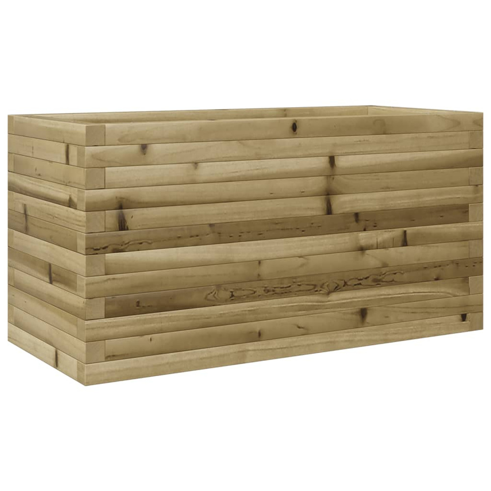 Jardinière d'extérieur 90x40x45,5 cm bois de pin imprégné
