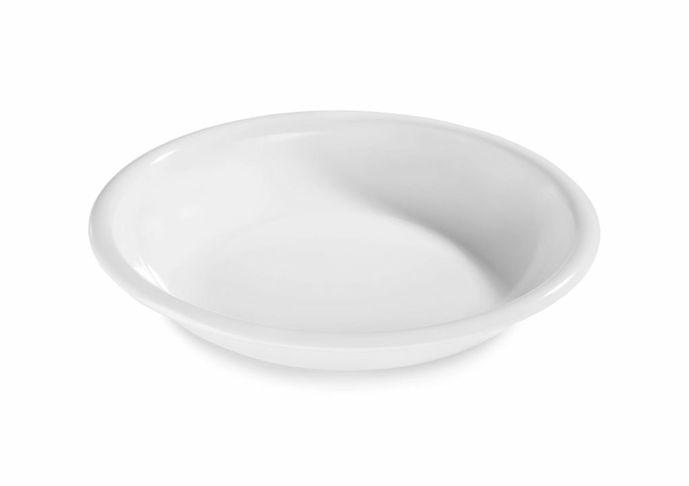 Assiette creuse blanche en mélamine ø 36 cm - pujadas