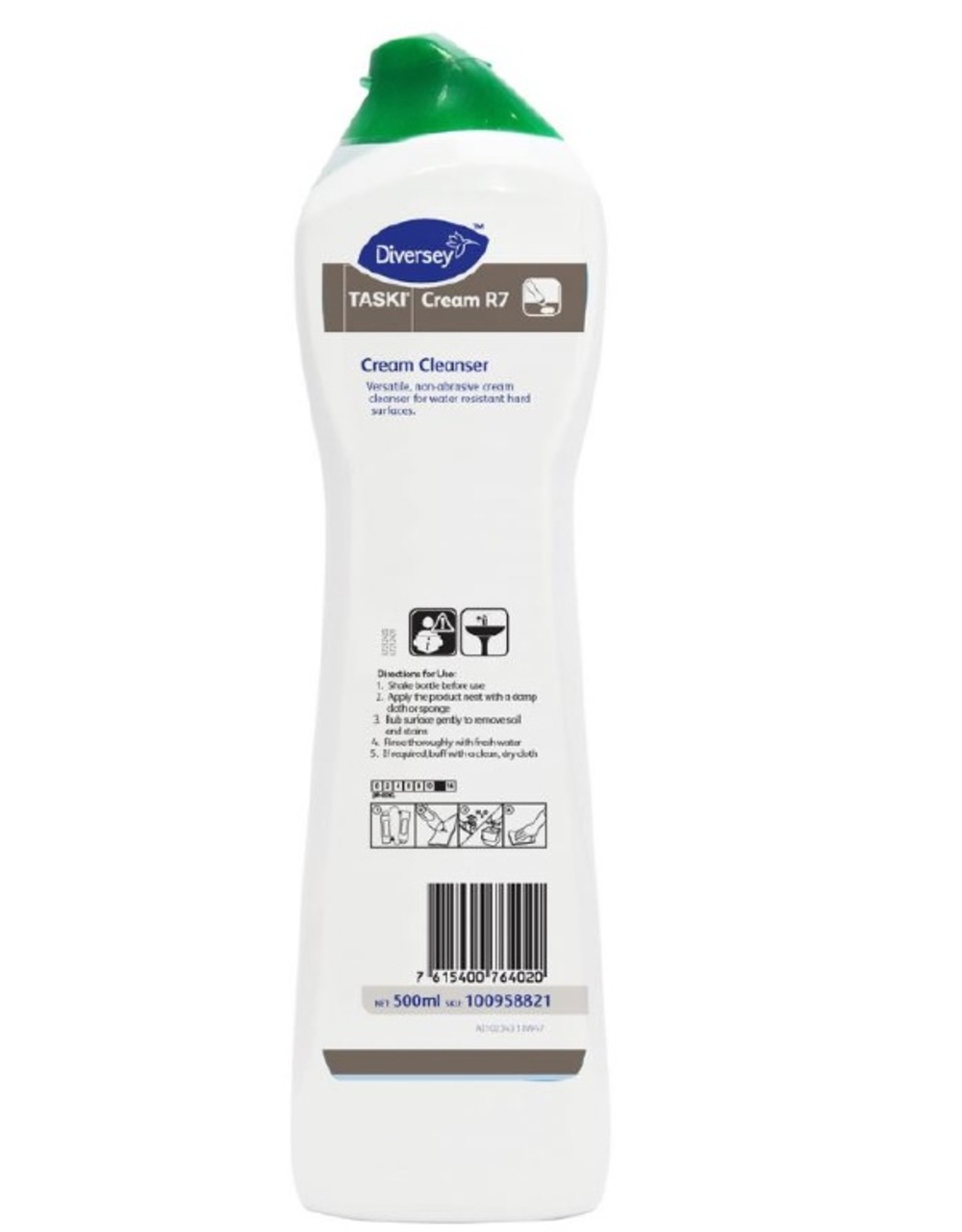 Crème nettoyante non abrasive flacon de 500ml - diversey