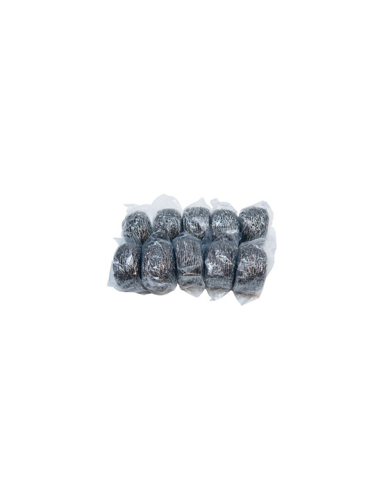Éponge boule inox 60g x10 500909 - nicols