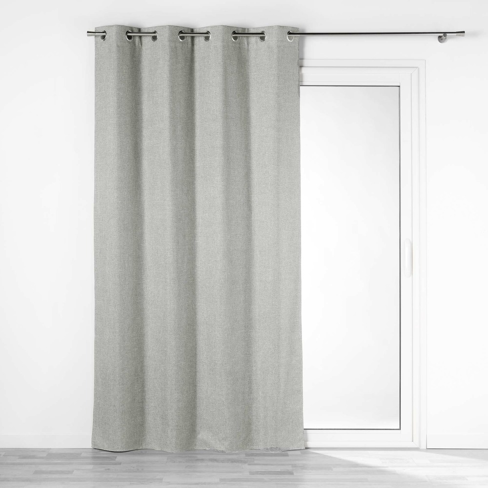 Rideau a oeillets occultant crepuscules