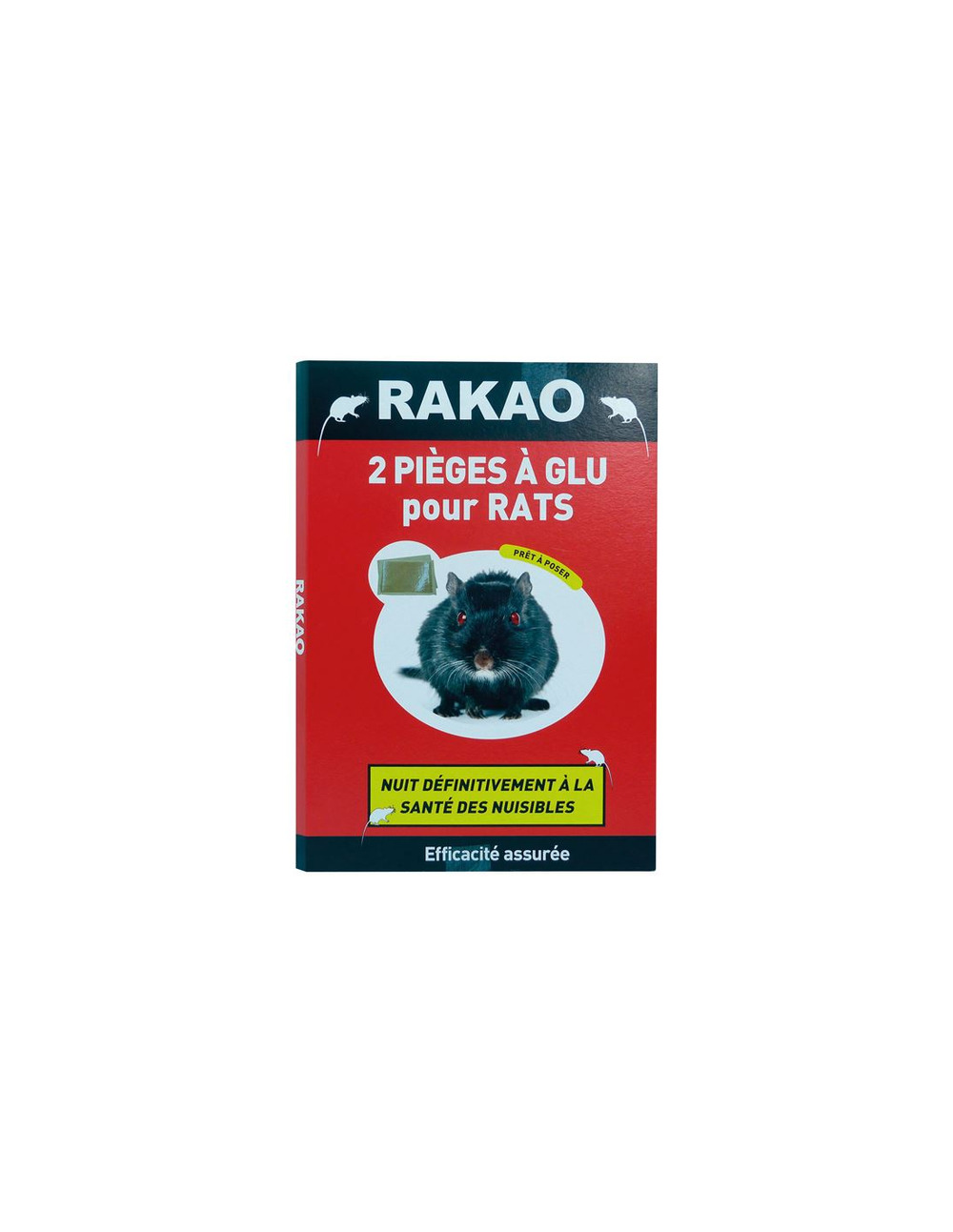 Glu anti rats rakao lot de 2 plaques /nc - rakao