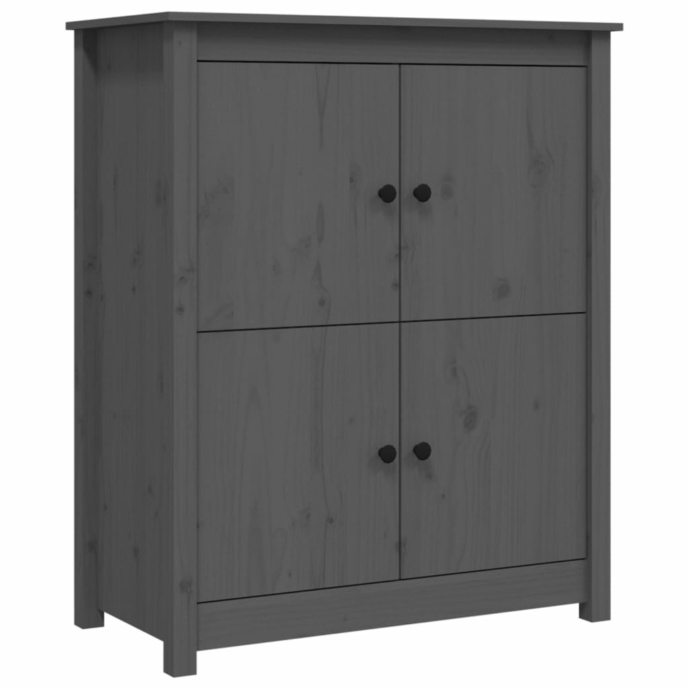 Buffet bahut commode armoire meuble de rangement organisateur cuisine salle de séjour salon 83 x 41,5 x 100 cm bois massif de