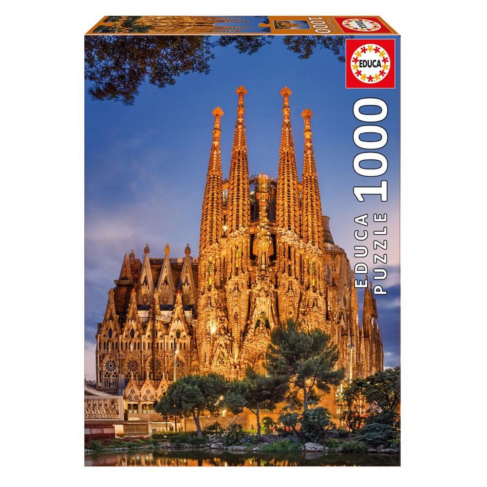 Puzzle 1000 pièces sagrada familia - collection puzzle passion