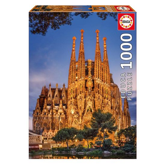 Puzzle 1000 pièces sagrada familia - collection puzzle passion