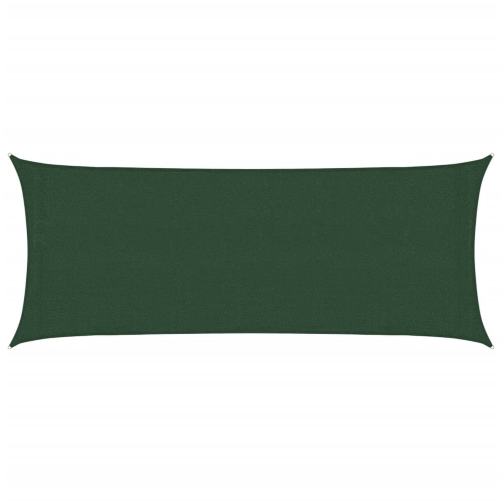 Voile d'ombrage 160 g/m² vert foncé 2x4,5 m pehd