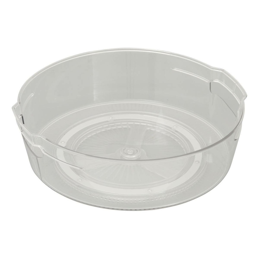 5five - organiseur rotatif smart fridge d29cm transparent avec anses