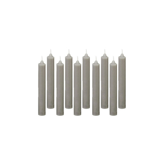 Lot de 10 bougies bâton