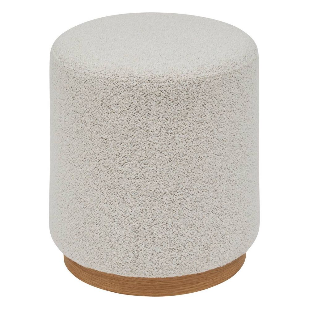 Pouf nesky blanc