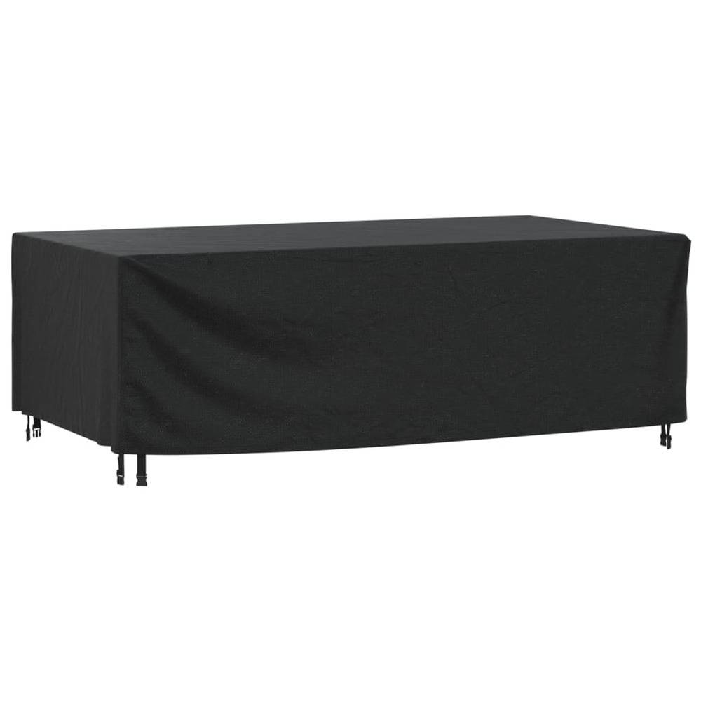 Housse de salon de jardin noir 229x113x73 cm imperméable 420d