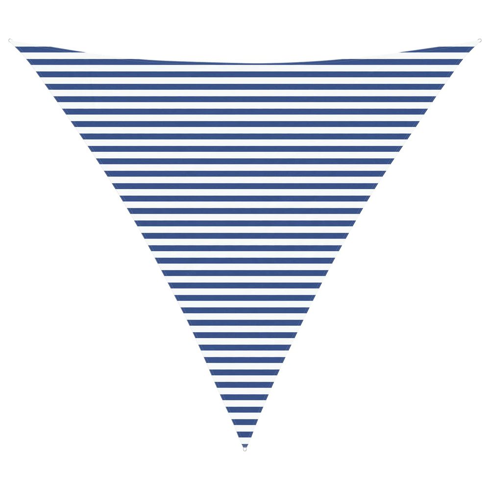 Voile d'ombre triangulaire 5 x 5 x 5 m 100 % polyester oxford