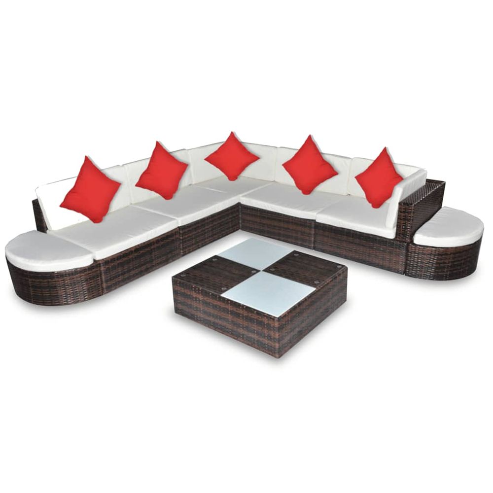 VIDAXL SALON DE JARDIN 8 20-(917614)