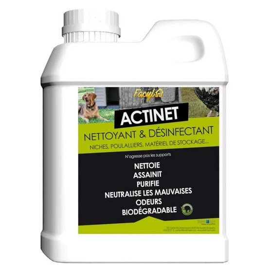 Nettoyant désinfectant biodégradable actinet 5l