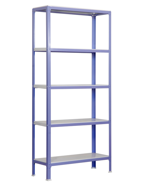 Etagère légère sans vis simonhome click plus 5/300 violet/blanc violet/blanc 1800x1000x300 - simonrack