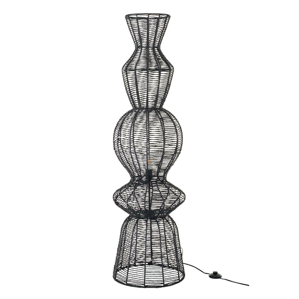 Lampadaire design corde 