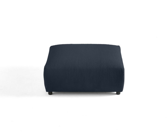 Garance - pouf modulable - en velours côtelé