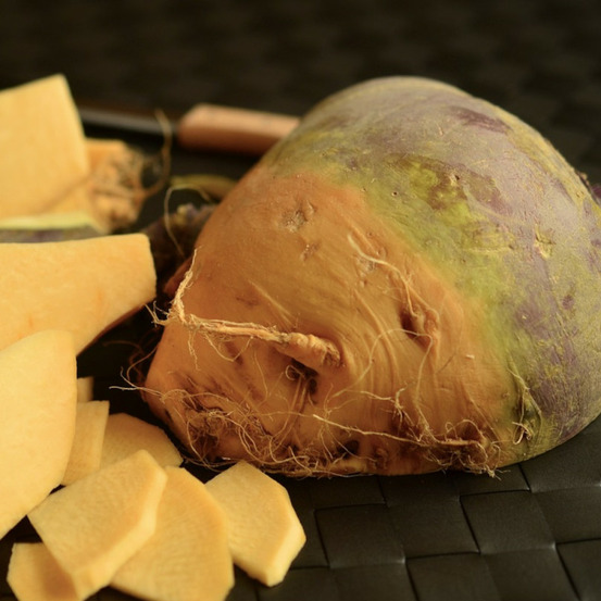 Graines de chou-navet rutabaga champion jaune à collet rouge - vilmorin sachet