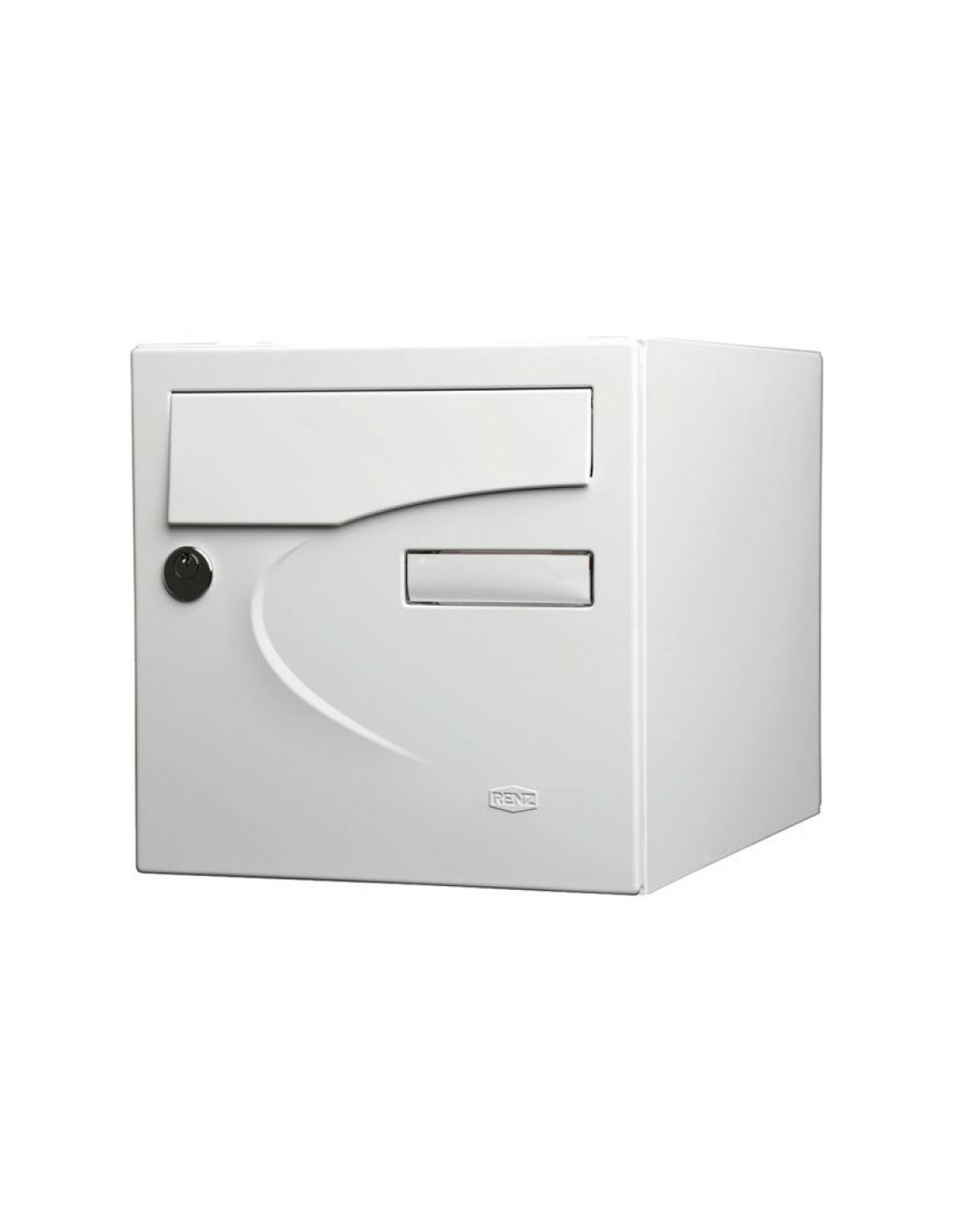 Boîte aux lettres préférence, 1 porte blanc 9016 - renz