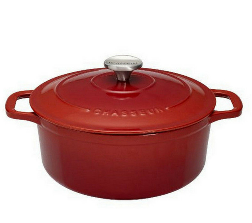 Cocotte ronde en fonte émaillée 22cm rubis sublime - puc472258