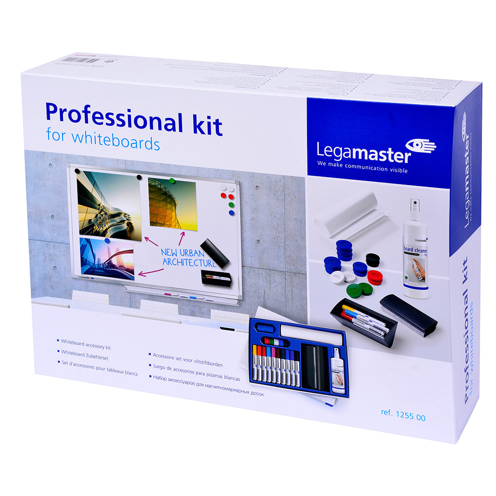 Kit professionnel legamaster - accessoires pour tableau blanc