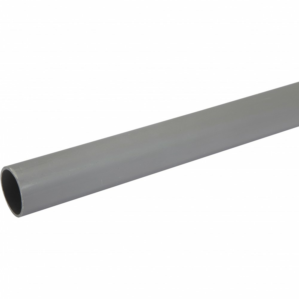 Tube d'évacuation pvc, diam.32 mm, l.1 m