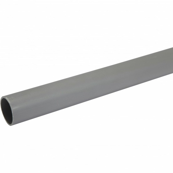 Tube d'évacuation pvc, diam.32 mm, l.1 m