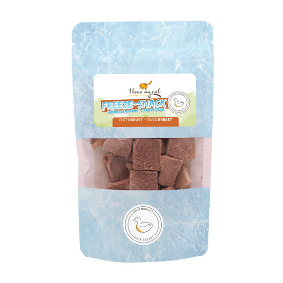 Friandise congelée pour chats - magret de canard (lyophilisé) - 25 g