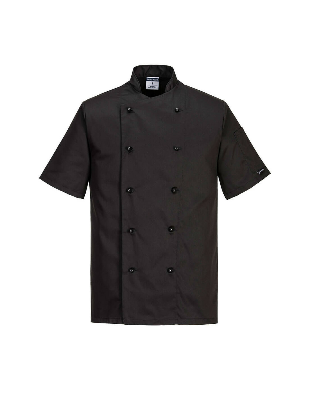 Veste cuisine kent couleur : noir taille xxxl - portwest