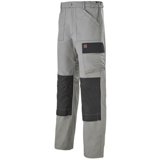 Pantalon de travail work attitude rigger gris noir t2 lafont la 1atlup 6 2279 2