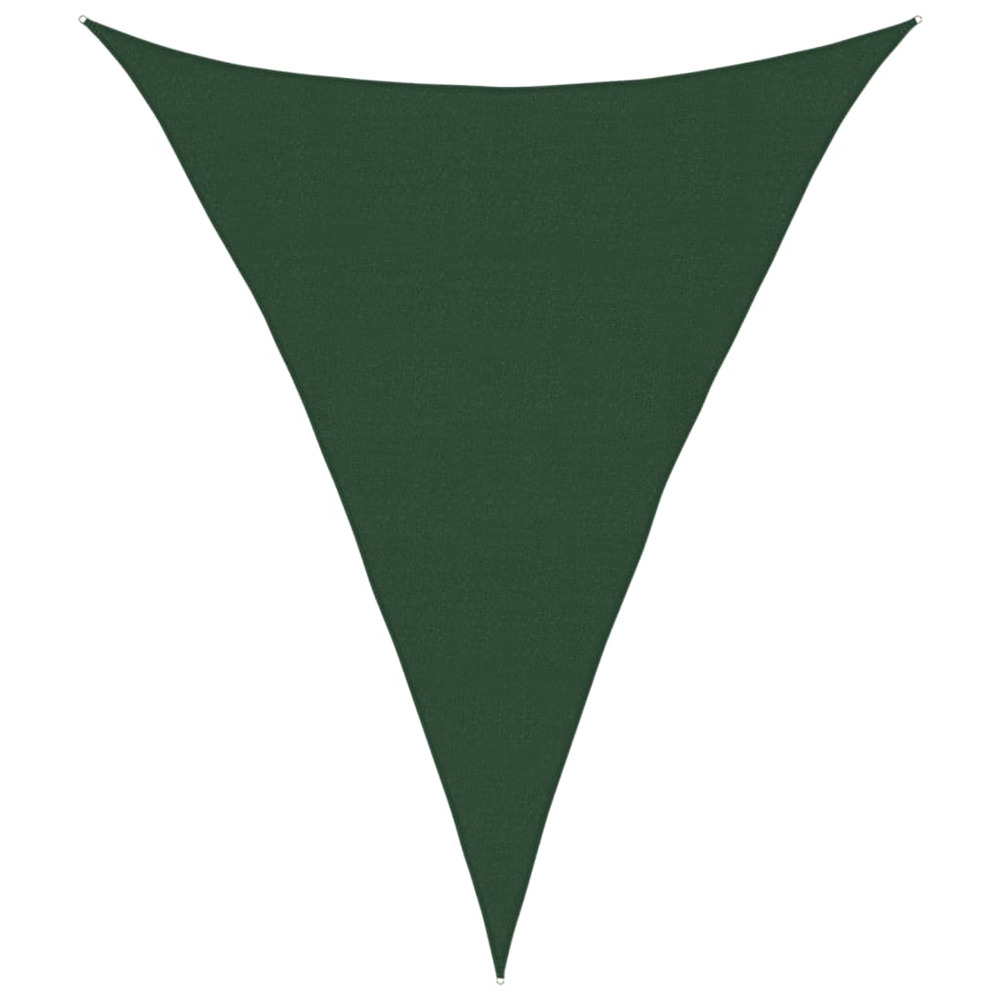 Voile d'ombrage 160 g/m² vert foncé 4x5x5 m pehd