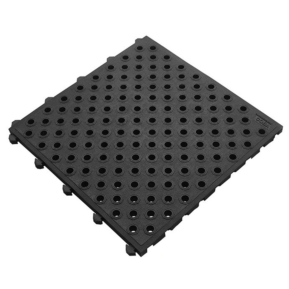 Tapis d'atelier modulaire - tapis anti-fatigue - pièce centrale ouverte