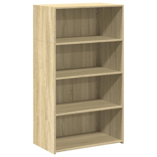 Buffet bahut commode armoire meuble de rangement organisateur cuisine salle de séjour salon haut sonoma 70 x 41 x 124 cm bois