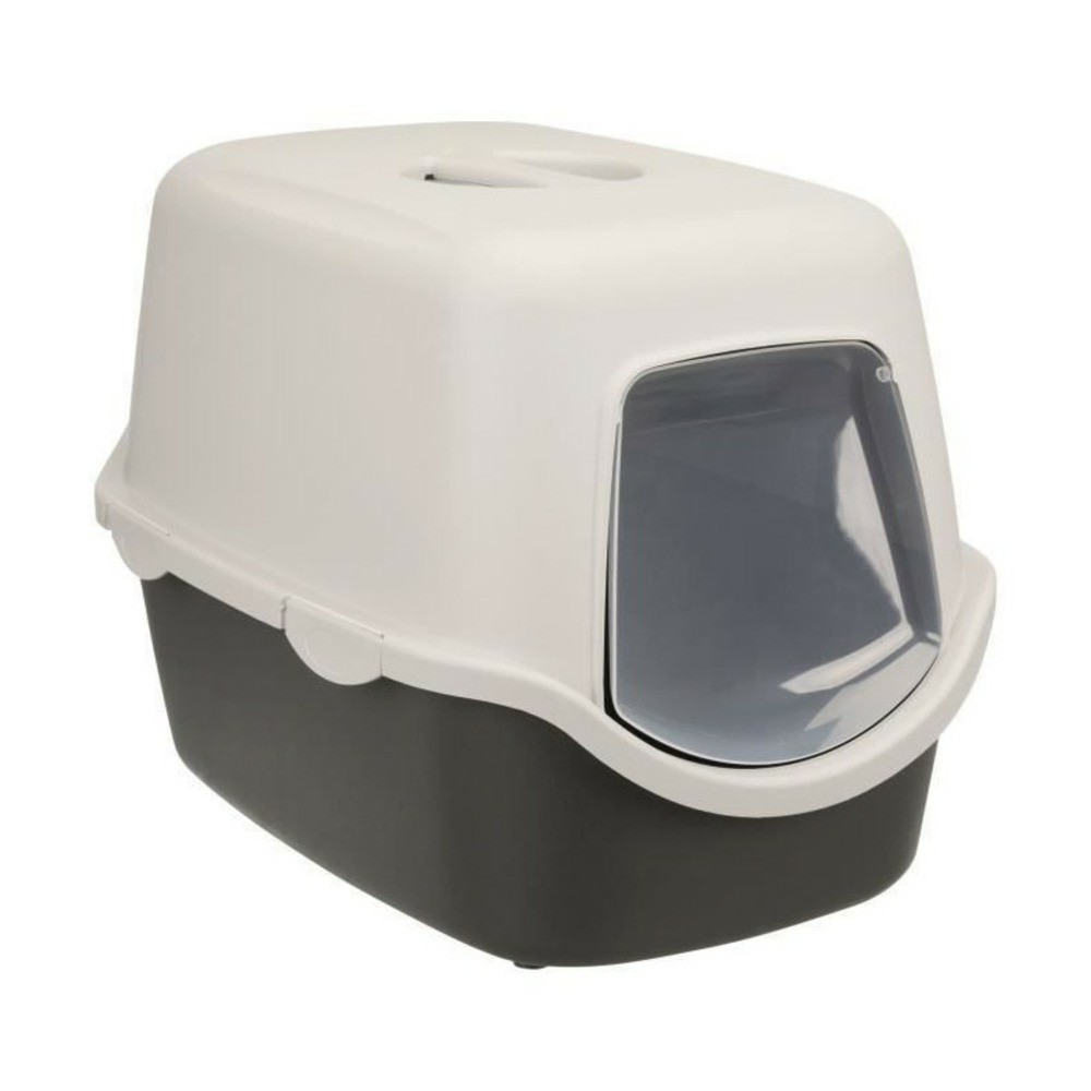 Maison de toilette vico 40 x 56 cm x h40 grise pour chat