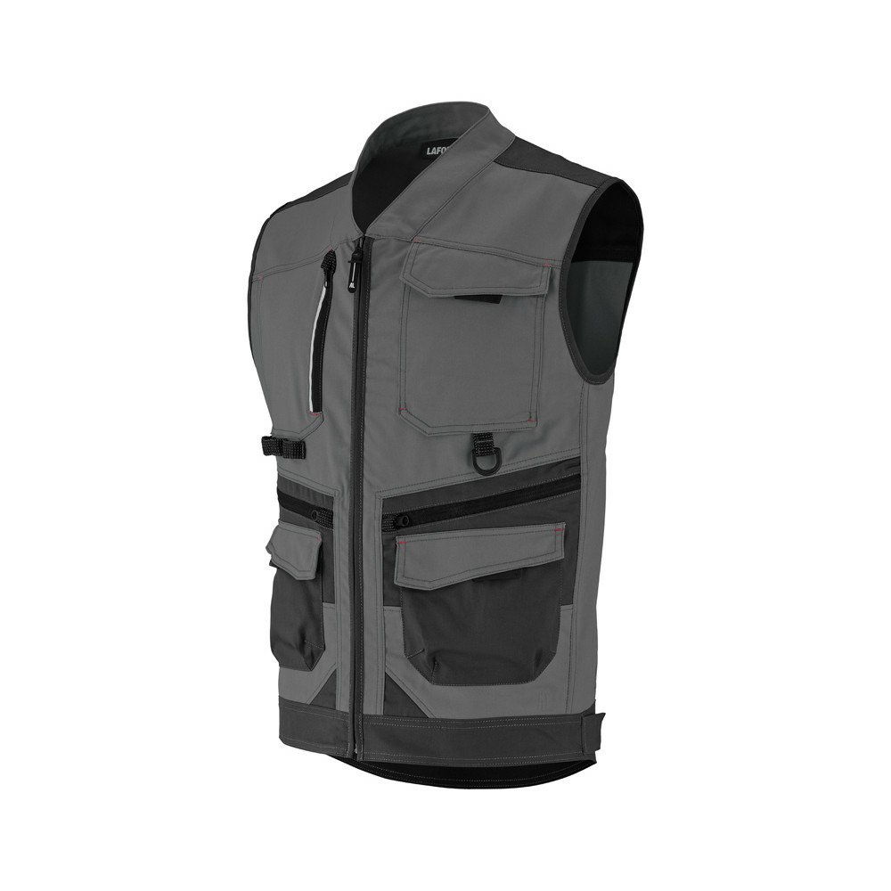 Gilet pour homme trowel.l3 charcoal noir t0 xs lafont la 9att3 2283 0
