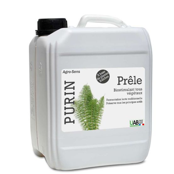 Purin de prêle à base de plantes fraîches, concentré à diluer - 5 litres