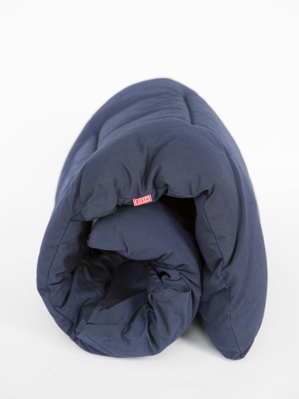 Coussin moelleux pour relax FIESTA - en oléfine Bleu marine L.124xl.65cm