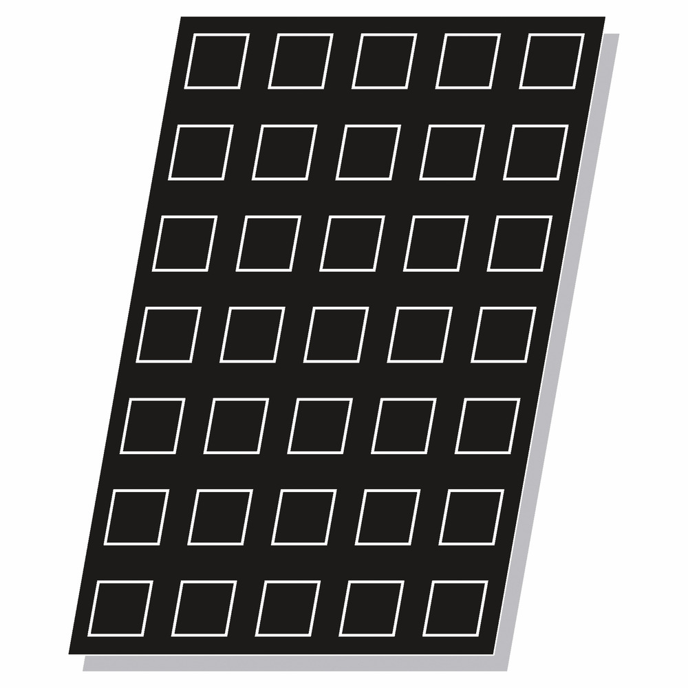 Moule flexipan® plaque silicone 35 pyramides - pujadas
