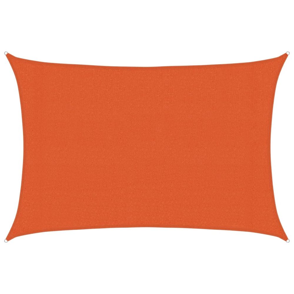 Voile d'ombrage 160 g/m² orange 3x4 m pehd